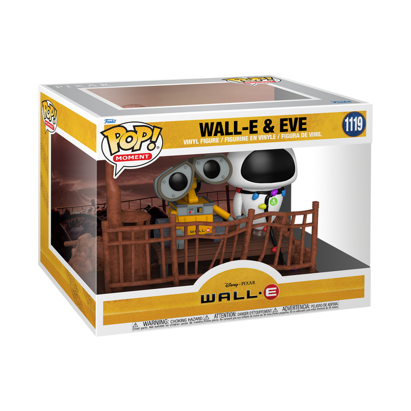 Wall-E & Eve Funko Pop! Disney Moments Vinyl Figure