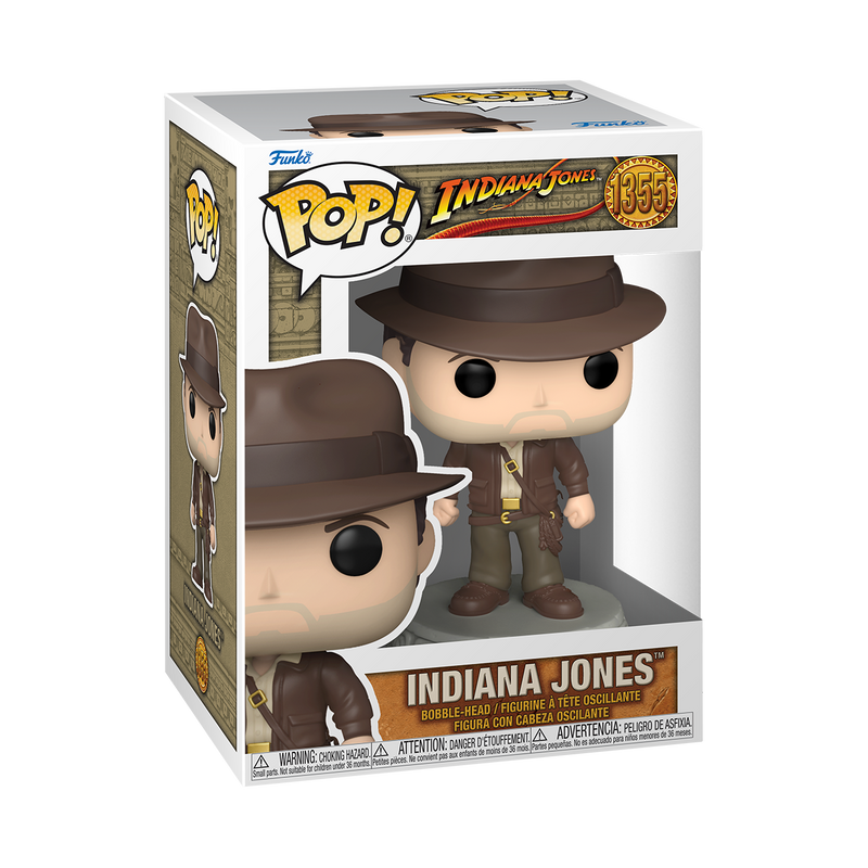 Indiana Jones (w/Jacket) Funko Pop! Movies Vinyl Figure