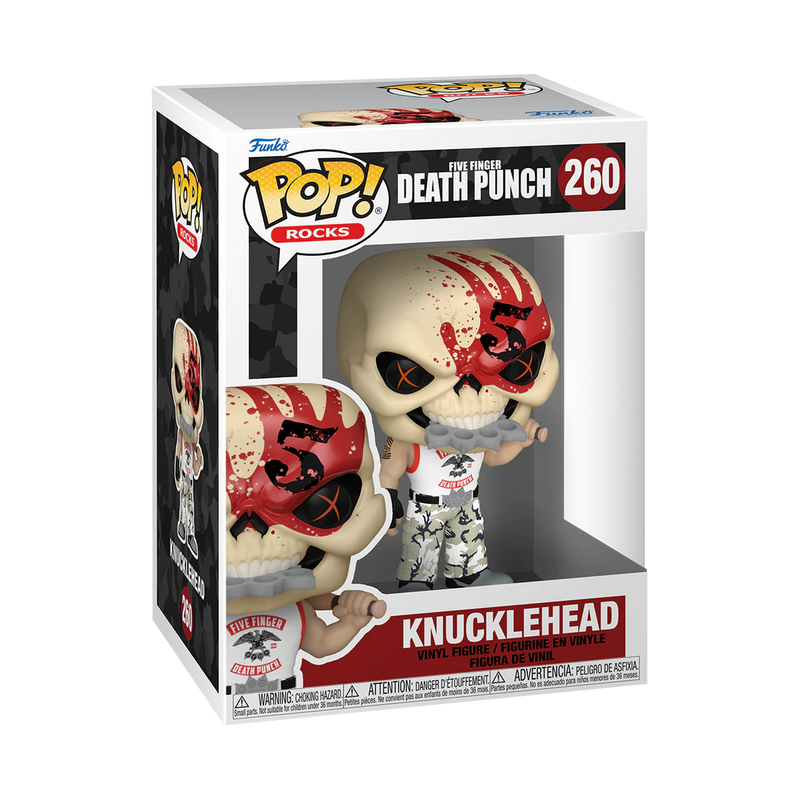 Knucklehead Five Finger Death Punch Funko Pop! Rocks Vinyl Figure