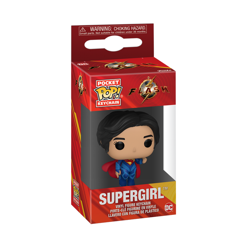 Supergirl The Flash Funko Pocket Pop! DC Comics Keychain