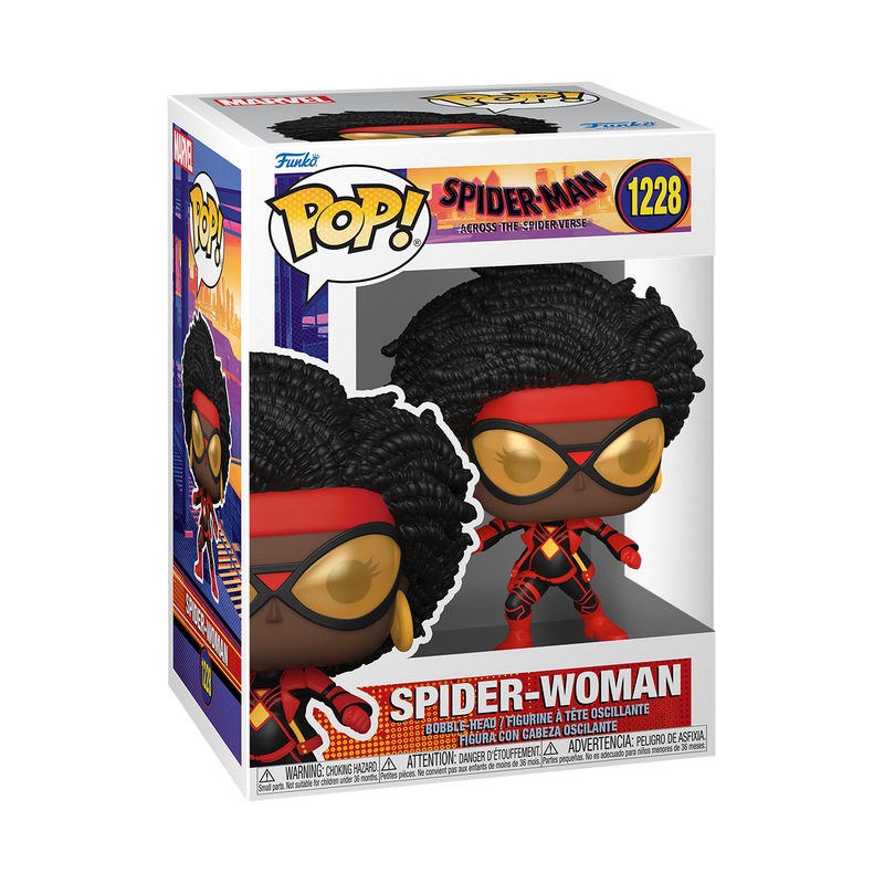 Spider-Woman Spider-Man Across the Spider-Verse Funko Pop! Marvel Vinyl Figure