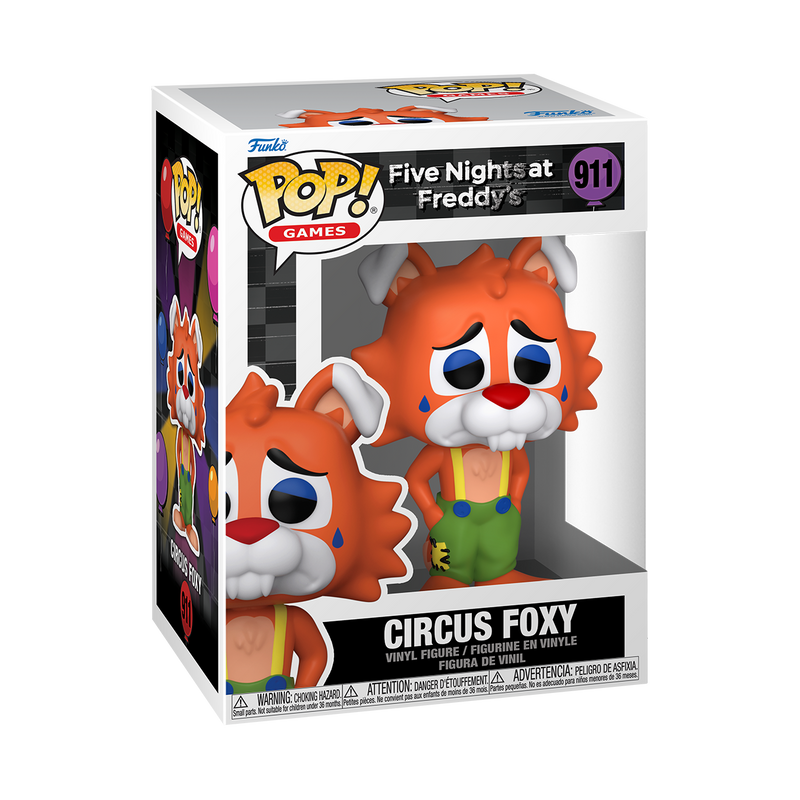 Circus Foxy FNAF Funko Pop! Games Vinyl Figure