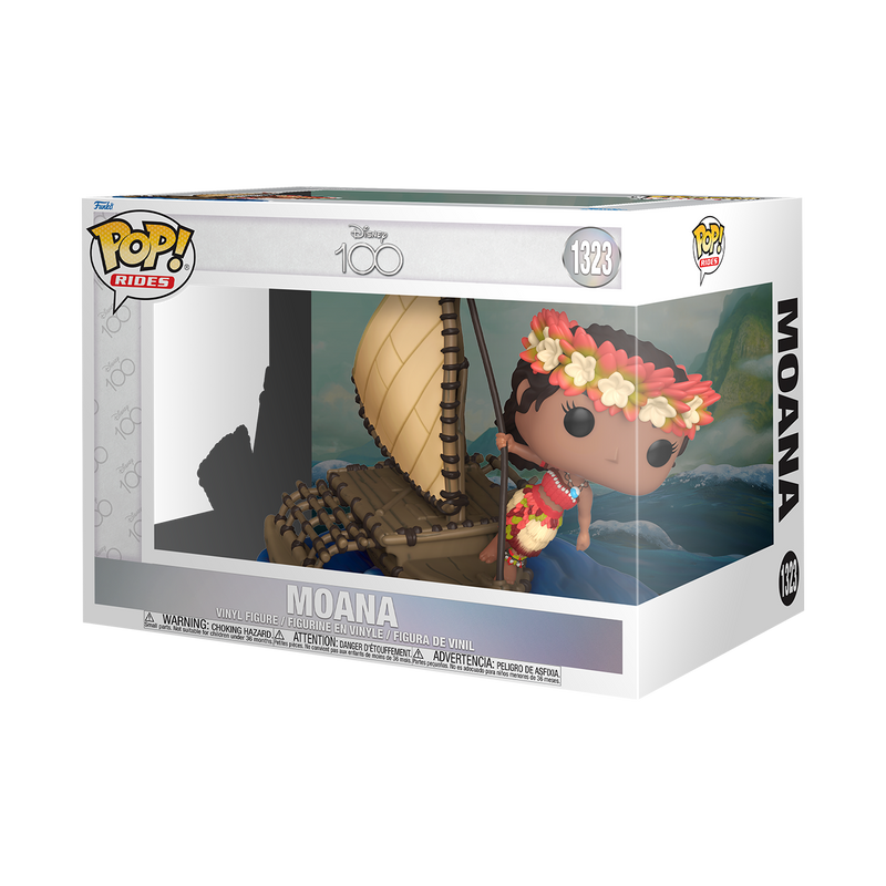 Moana and pua on boat funko shop
