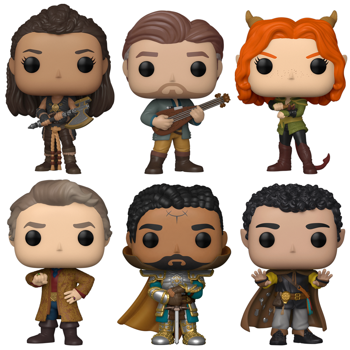 Dungeons & Dragons Funko Pop! Movies Vinyl Figure Bundle of 6