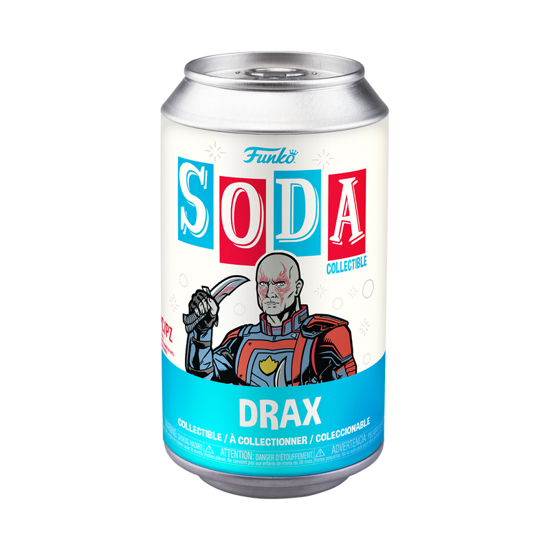 Drax GOTG Vol 3 Marvel Funko Vinyl Soda Figure