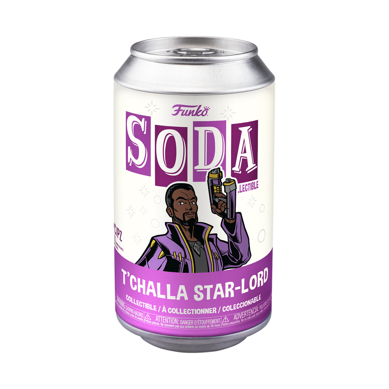 T'Challa Starlord What...If? Marvel Funko Vinyl Soda Figure