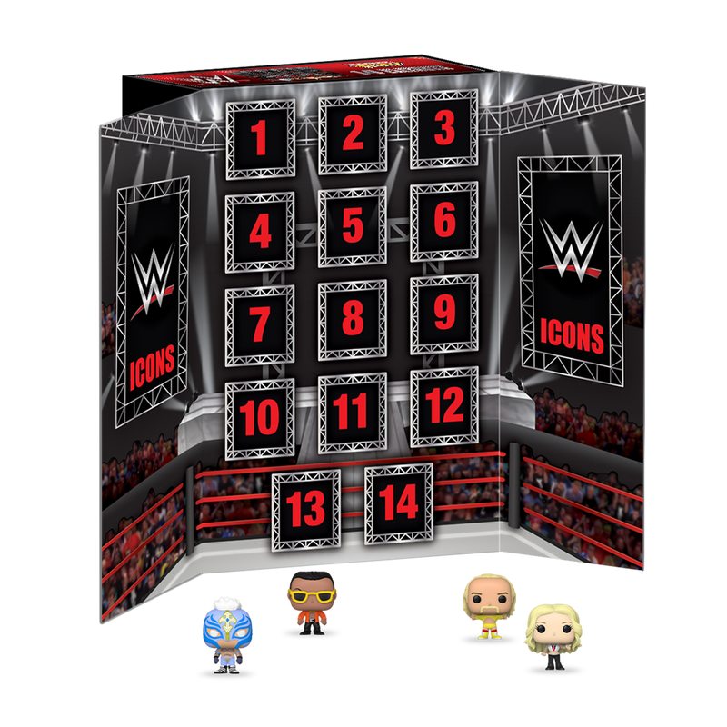 WWE Countdown Calendar Funko Pocket Pop! Vinyl Figures