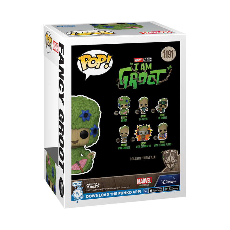 Fancy Groot I Am Groot Funko Pop! Marvel Vinyl Figure