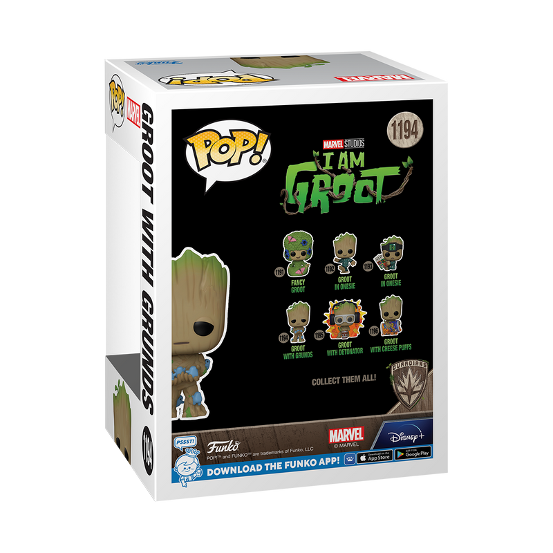 Groot with Grunds I Am Groot Funko Pop! Marvel Vinyl Figure