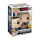 Eleven Stranger Things Funko Pop! TV Vinyl Figure Common + CHASE Bundle