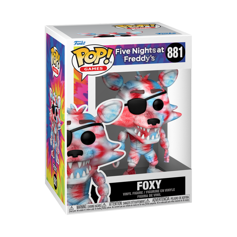 Foxy (Tie Dye) FNAF Funko Pop! Games Vinyl Figure
