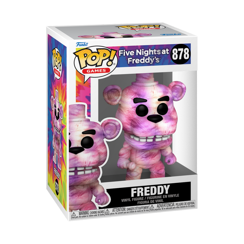 Freddy (Tie Dye) FNAF Funko Pop! Games Vinyl Figure