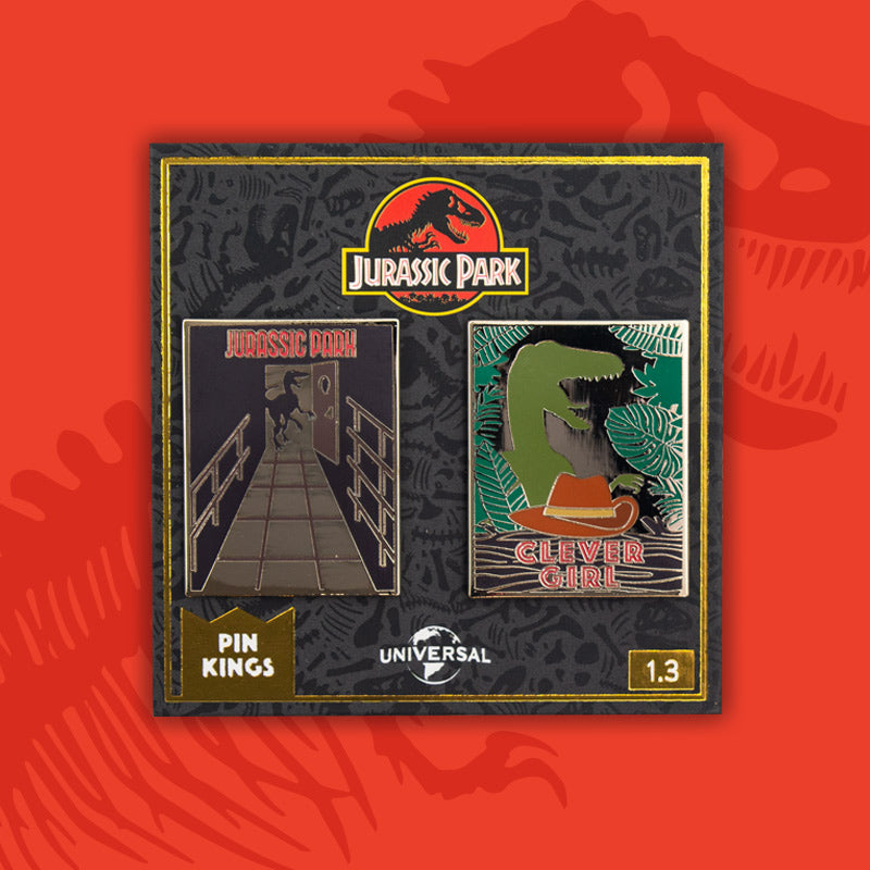 Jurassic Park Enamel Pin Badge Set 1.3
