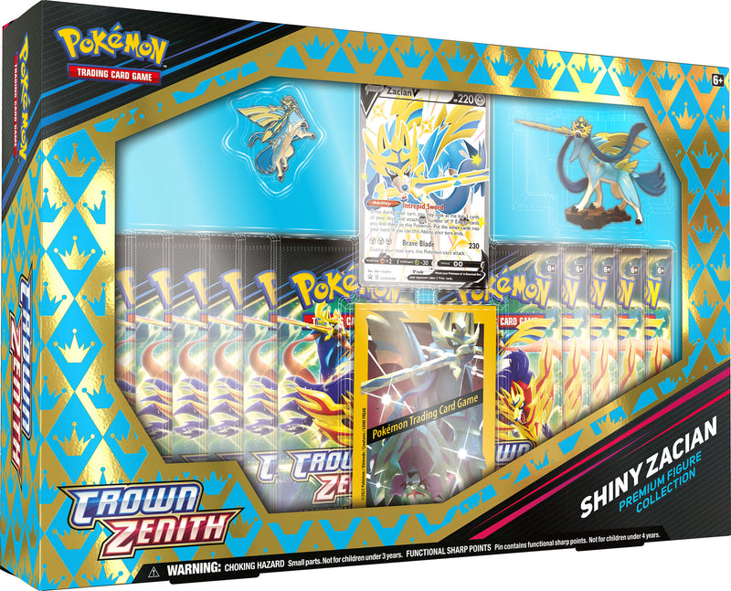 Pokémon TCG: Shiny Zacian Premium Figure Collection