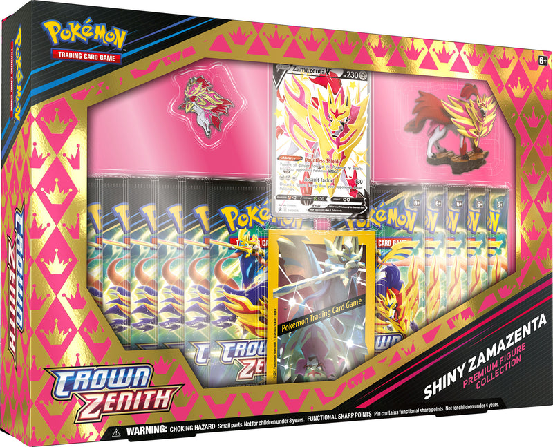 Pokémon TCG: Shiny Zamazenta Premium Figure Collection