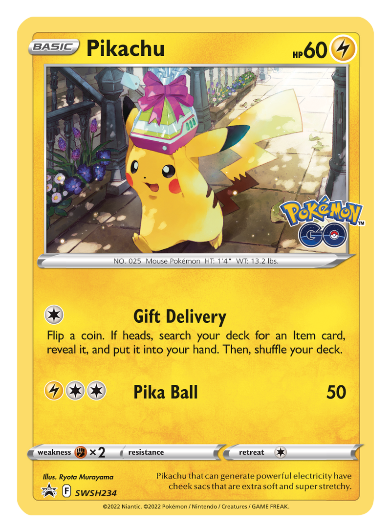 Pokmon TCG: Pikachu Pokmon GO Tin Pokmon TCG: Pikachu Pokmon GO Tin