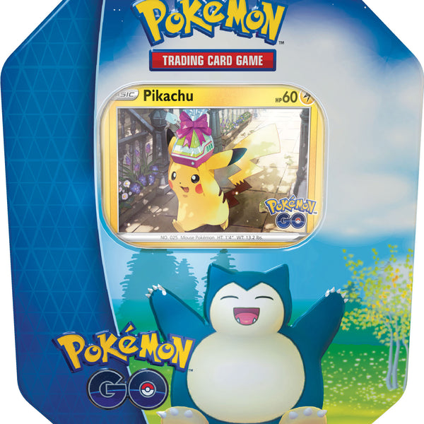 Pokémon TCG: Snorlax Pokémon GO Tin