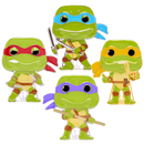 TMNT Funko Pop! Movies Pin Bundle of 4