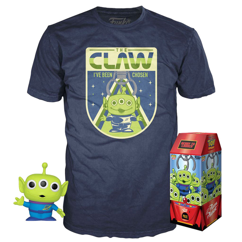 Alien The Claw Toy Story Disney Pop! & Tee Box