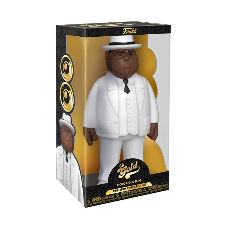 12" Notorious B.I.G. Funko Gold Premium Vinyl Figure