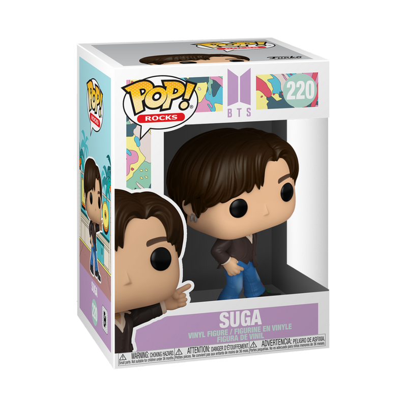 Suga Dynamite BTS Funko Pop! Rocks Vinyl Figure