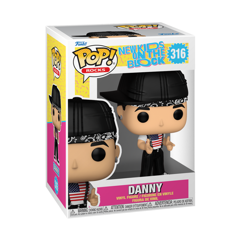 Danny New Kids On The Block Funko Pop! Rocks Vinyl Figure
