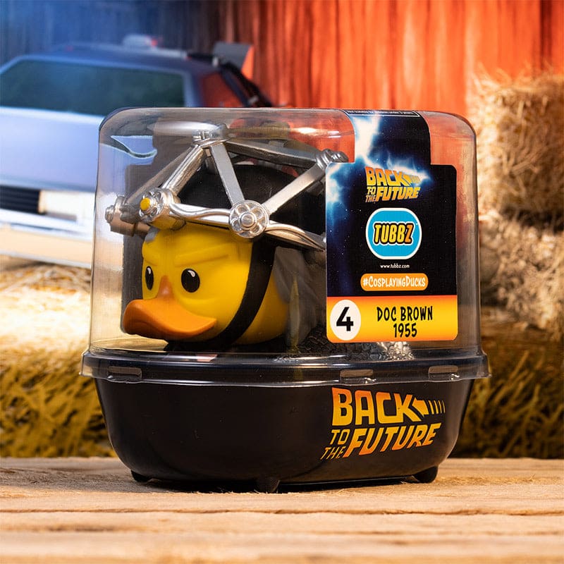 Doc Brown BTTF TUBBZ Cosplaying Duck Collectible