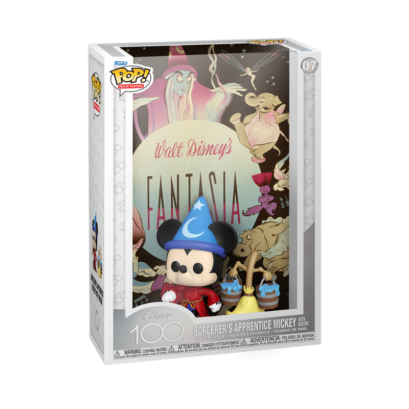 Fantasia Disney 100th Funko Pop Movie Poster Vinyl Figure