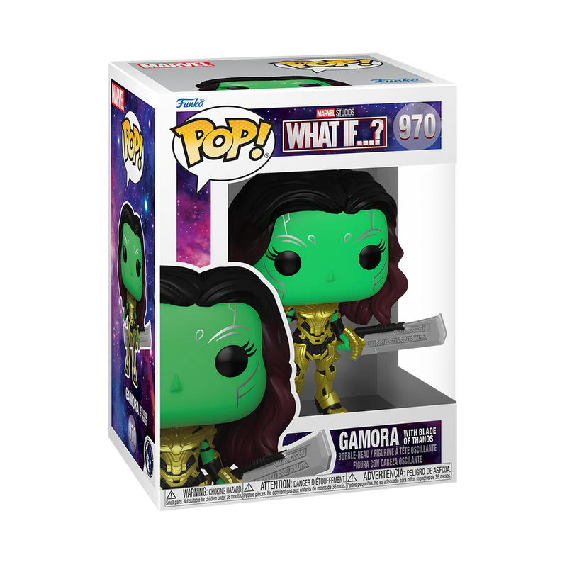 Gamora with Blade of Thanos What...if? Funko Pop! Marvel Vinyl Figure