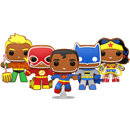 DC Gingerbread Funko Pop! DC Comics Vinyl Figure Bundle of 5