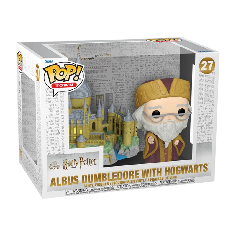 Dumbledore with Hogwarts Castle Funko Pop! Harry Potter Vinyl Figure