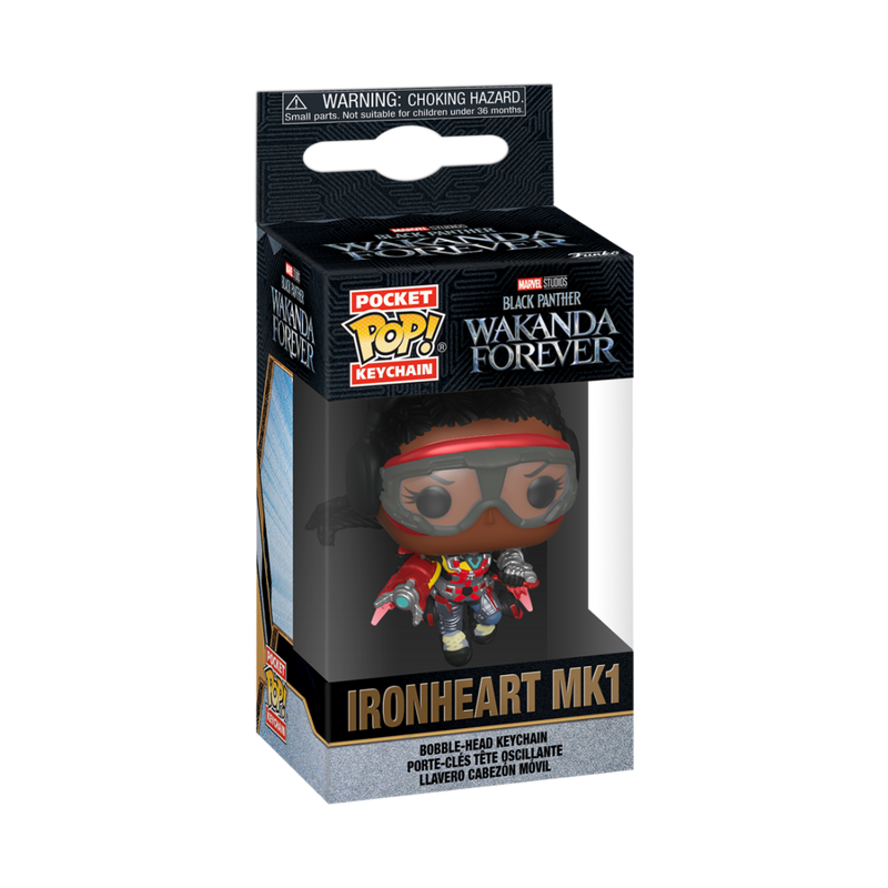 Ironheart MK1 Black Panther Funko Pocket Pop! Marvel Keychain