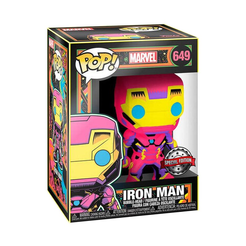 Iron Man (Blacklight) Funko Pop! Marvel Vinyl Figure