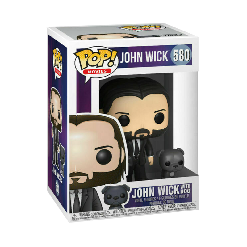 John Wick w/Dog Pop! Movies Vinyl Figure