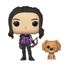 Kate Bishop with Lucky Hawkeye Funko Pop! Marvel Vinyl Figure