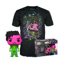 Killmonger (Blacklight) What...If? Marvel Funko Pop! & Tee Box