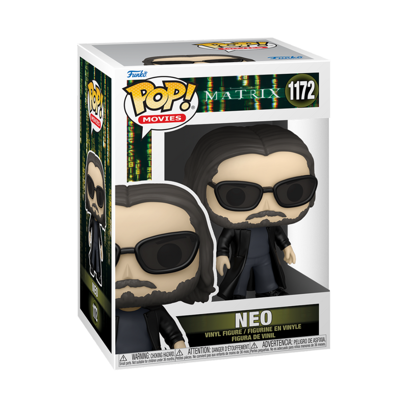 Neo The Matrix 4 Funko Pop! Movies Vinyl Figure