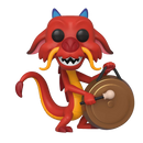 Mushu with Gong Mulan Funko Pop! Disney Vinyl Figure