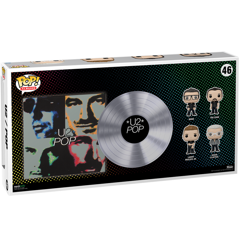U2 (Pop) Deluxe Album Funko Pop! Rocks Vinyl Figure