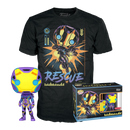 Rescue (Blacklight) Marvel Funko Pop! & Tee Box