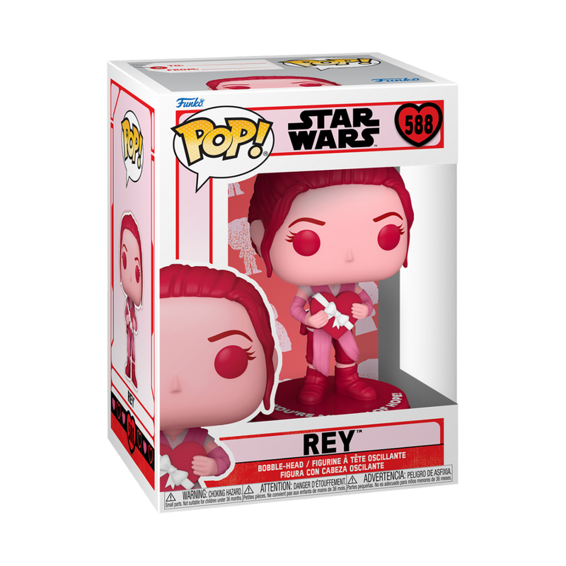 Rey (Valentines) Funko Pop! Star Wars Vinyl Figure