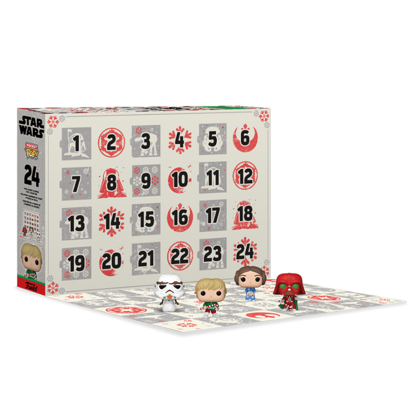 Star Wars Holiday Countdown Calendar Funko Pop! Advent Calendar