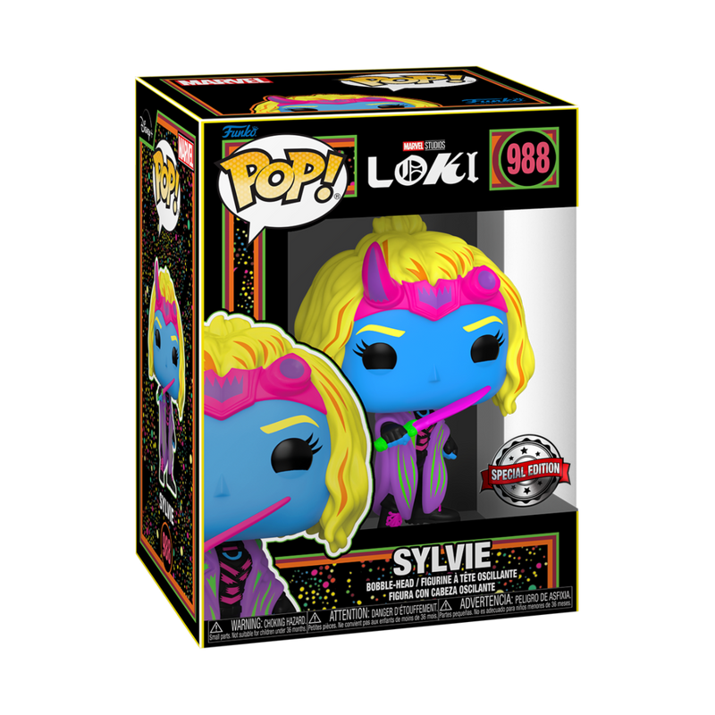 Sylvie (Blacklight) Loki Funko Pop! Marvel Vinyl Figure