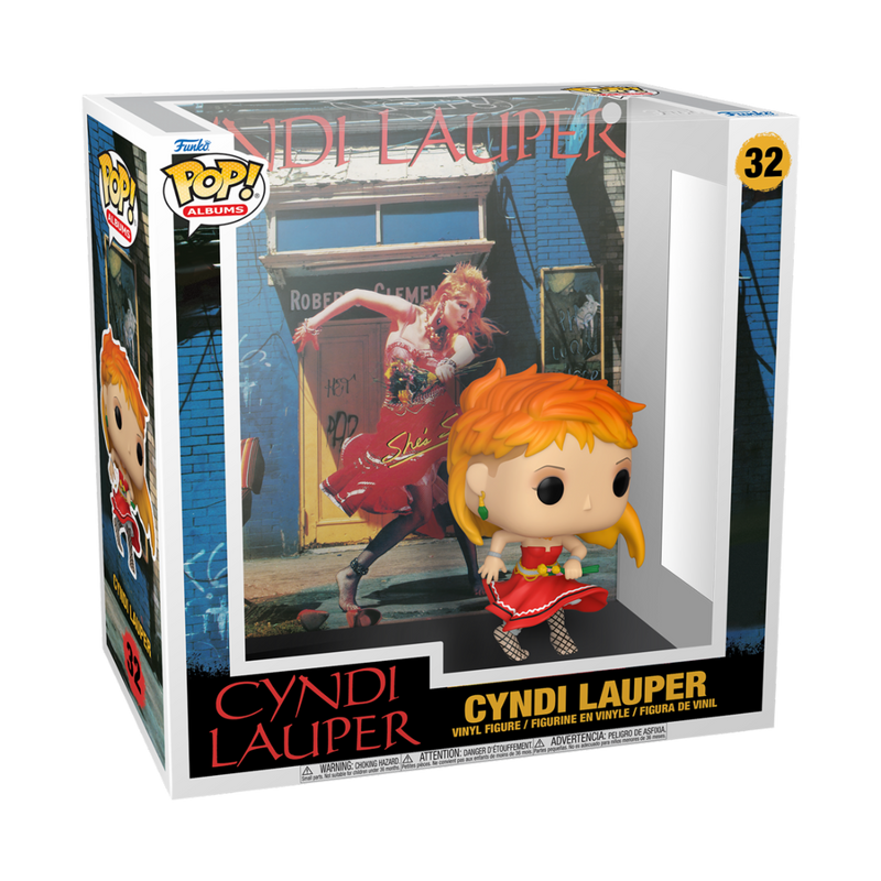 Cyndi Lauper Funko Pop! Rocks Album Vinyl Figure