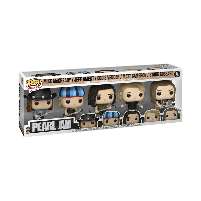 Pearl Jam 5pk Funko Pop! Rocks Vinyl Figure