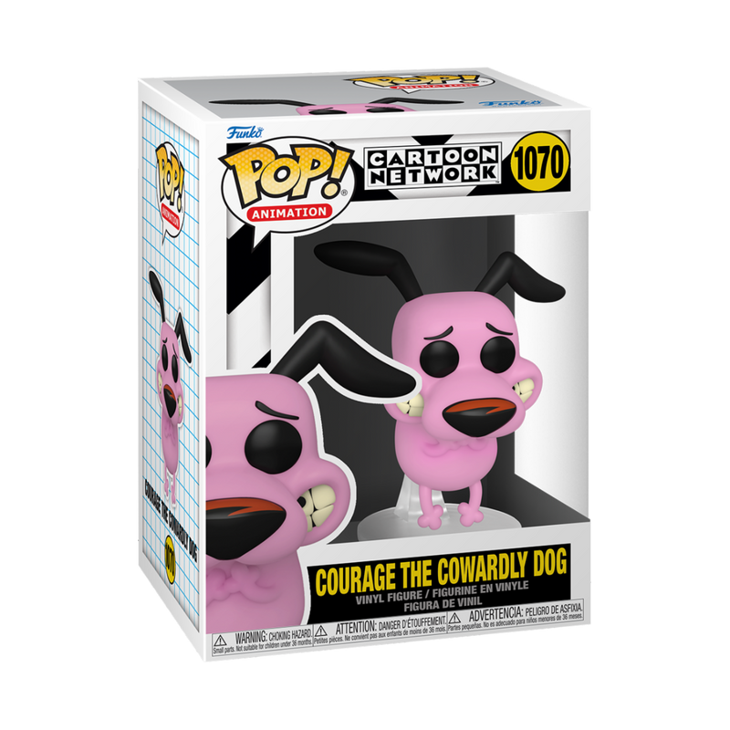 Courage the Cowardly Dog Funko Pop! Animation Vinyl Figure