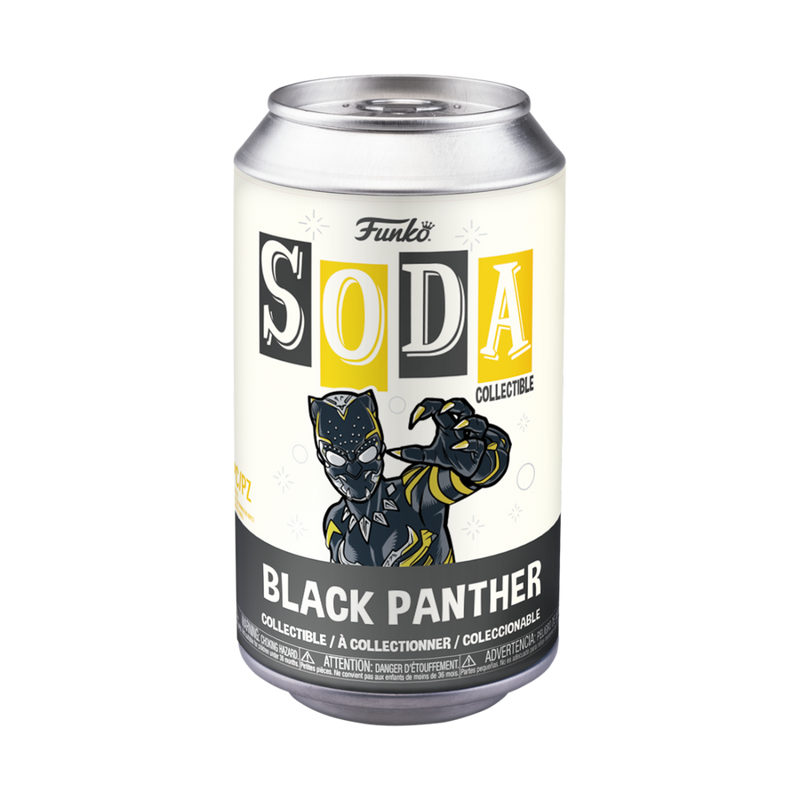 Black Panther Marvel Funko Vinyl Soda Figure