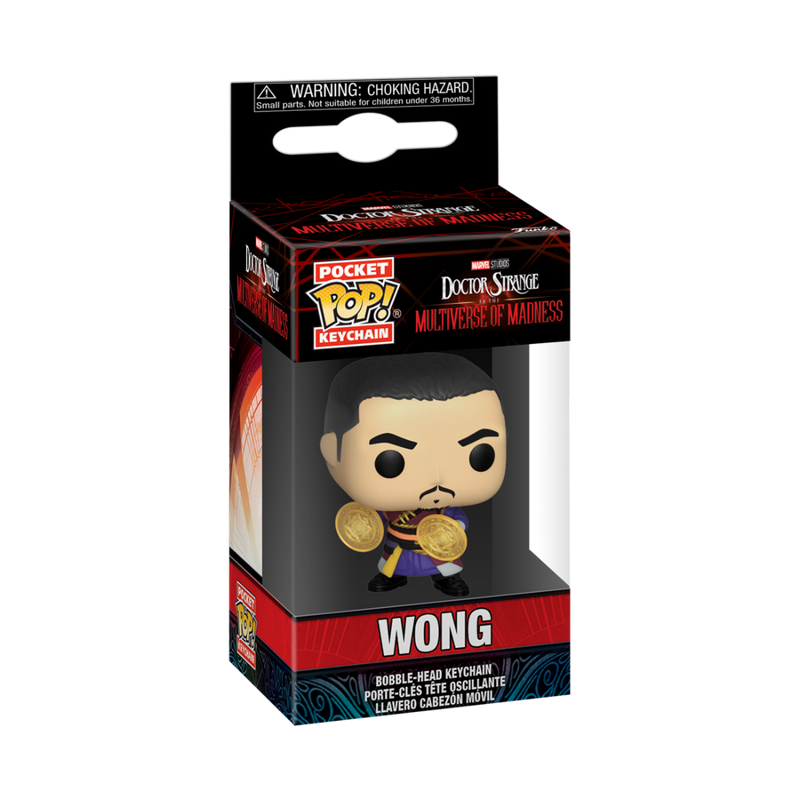 Wong Doctor Strange MoM Funko Pocket Pop! Marvel Keychain