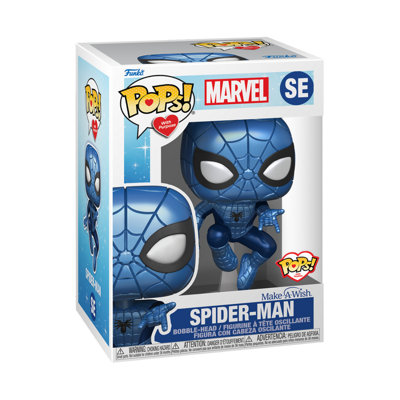 Spider-Man Make-A-Wish Funko Pop! Marvel Vinyl Figure