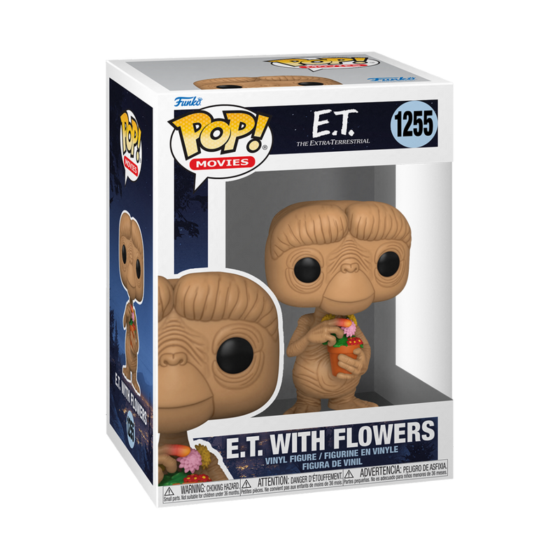 E.T. with Flowers E.T. 40th Anniversary Funko Pop! Movies Vinyl Figure